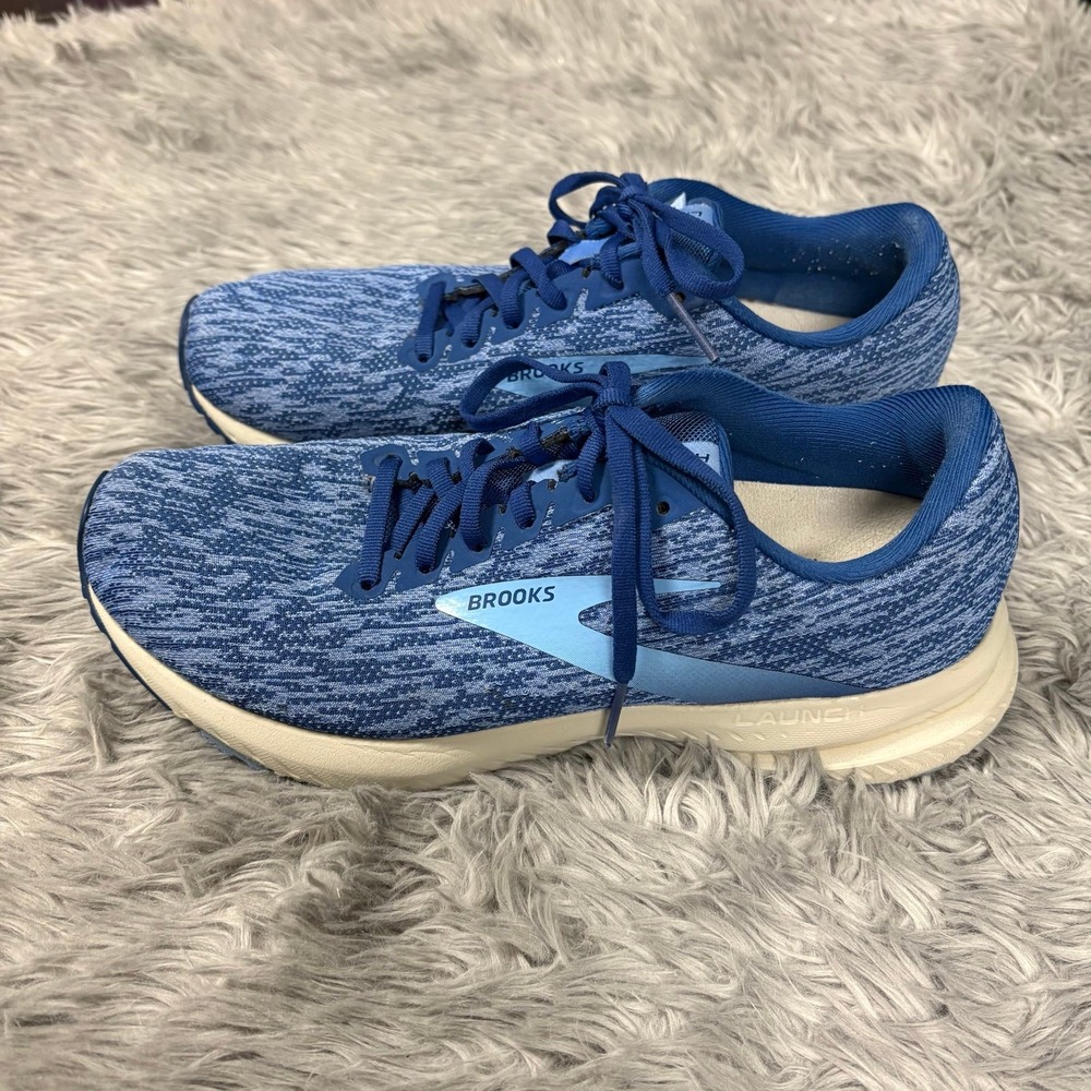 Brooks Launch 7 Blue Athletic Running Shoes Womens 9.5